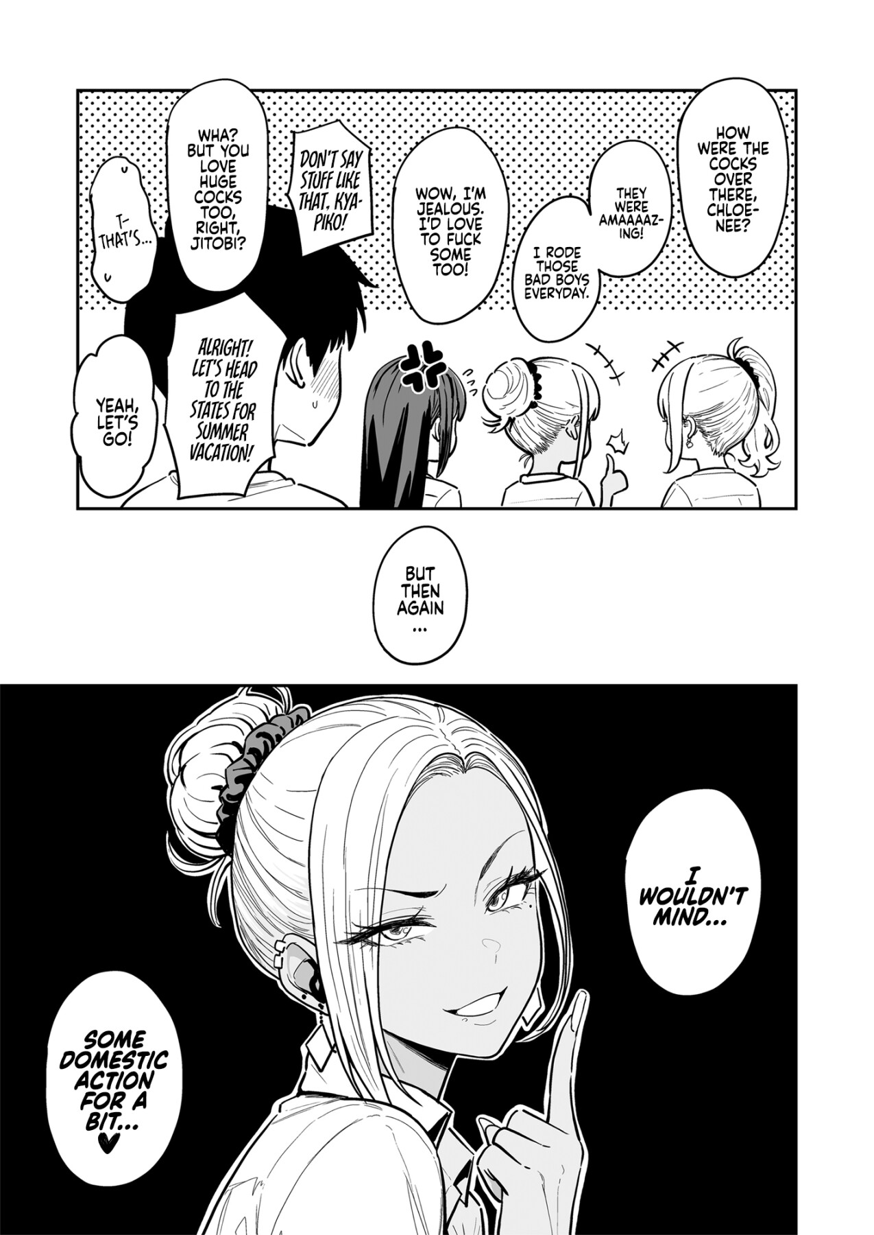 Hentai Manga Comic-Having Tons of Bareback Sex with Gyarus #3-Read-24